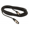 Location cable dmx 3 point XLR male / XLR femelle longueur 50 mètres