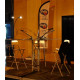 Location pupitre conferencier en aluminium - table direct radio, forum