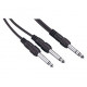 Location CABLE AUDIO INSERT JACK MALE MONO / JACK MALE STEREO LONGUEUR 2 METRES 
