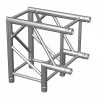 Location structure aluminium carréePTC29 angle 90° 2 directions